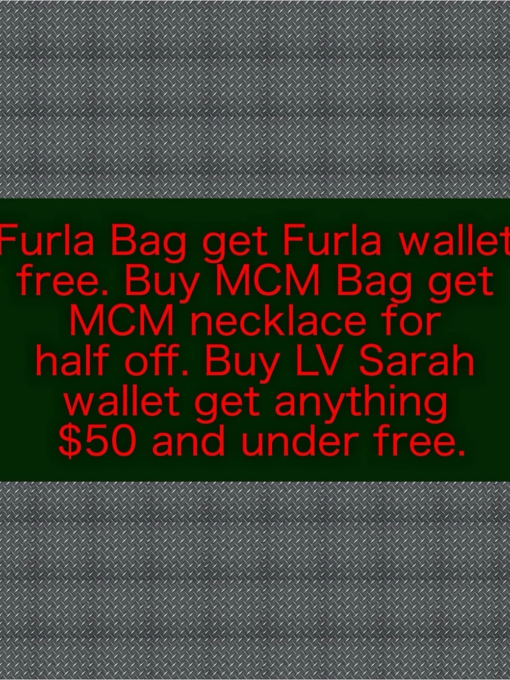 Promotional Graphic - Women Bags Sale